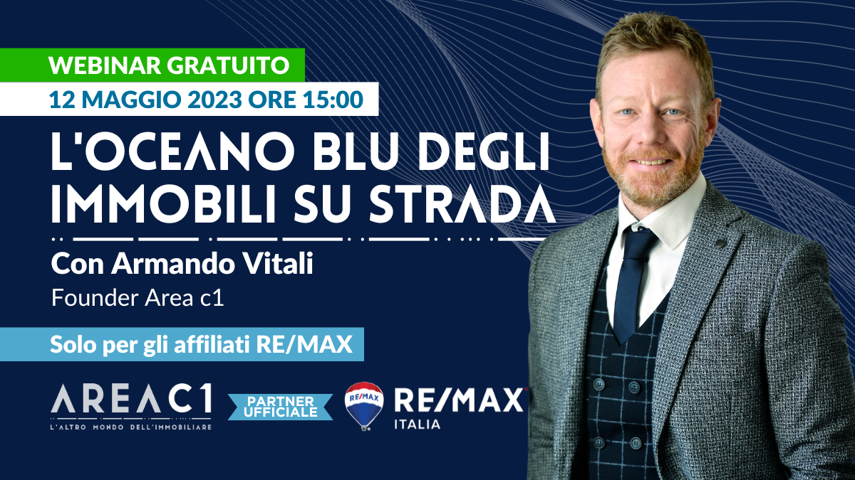 L’oceano blu degli immobili su strada – Webinar riservato Re/Max